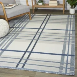 Hannes Plaid Kids' Rug - Balta Rugs -Child Home Decoration Store GUEST 054ee1ff cae7 43e2 889f 3c5ba881dadf