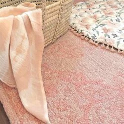 Crane Baby 5' X 7' Hand-Tufted Wool Medallion Rug - Parker Rose 10 Crane Baby 5' X 7' Hand-Tufted Wool Medallion Rug - Parker Rose -Child Home Decoration Store GUEST 05d97010 5d98 4a83 a8d0 259998e930b5