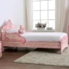 Twin Nemma Princess Crown Twin Bed Pink - Homes: Inside + Out -Child Home Decoration Store GUEST 0c064e34 98d1 4506 a313 cfe9b4d4fd4d