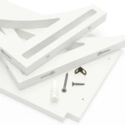 36" Topsy Turvey 2 In 1 Kids' Shelf With Brackets For Underneath Or Facing Upward White - InPlace 13 36" Topsy Turvey 2 In 1 Kids' Shelf With Brackets For Underneath Or Facing Upward White - InPlace -Child Home Decoration Store GUEST 0c066f58 ccee 4e93 82b7 5e11fb6a877f