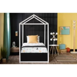 Sweedi House Bed Pure White - South Shore 9 Sweedi House Bed Pure White - South Shore -Child Home Decoration Store GUEST 0c9661d1 ee06 4437 8610 cd4cc7ec82b0