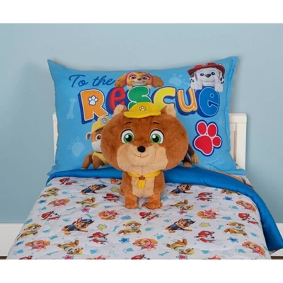PAW Patrol Movie Junior Patroller MINI Pillow Buddy Yellow 8 PAW Patrol Movie Junior Patroller MINI Pillow Buddy Yellow - Image 6