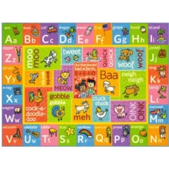 KC CUBS Boy & Girl Kids ABC Alphabet W/ Animals & Sounds Educational Learning & Fun Game Play Nursery Bedroom Classroom Rug Carpet 21 KC CUBS Boy & Girl Kids ABC Alphabet W/ Animals & Sounds Educational Learning & Fun Game Play Nursery Bedroom Classroom Rug Carpet -Child Home Decoration Store GUEST 0e25c024 3533 44e0 8506 211d1069c5c1