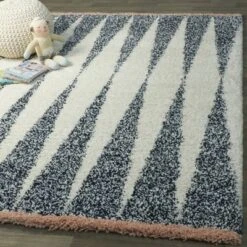 Andreja Striped Shag Kids' Rug - Balta Rugs 9 Andreja Striped Shag Kids' Rug - Balta Rugs -Child Home Decoration Store GUEST 0fa932e4 ebf4 4271 a4b9 bbe7704f20b0