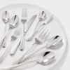 45pc Harrington Flatware Set Silver - Threshold™ -Child Home Decoration Store GUEST 10fa0148 90ad 4aed 8488 9920afc82e62
