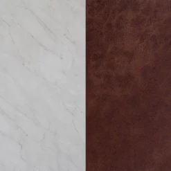 Brandon Vintage Matte Faux Marble Wall Shelf Brown - Nathan James -Child Home Decoration Store GUEST 11b03009 b5d9 4fb4 a38d 0116518878e5