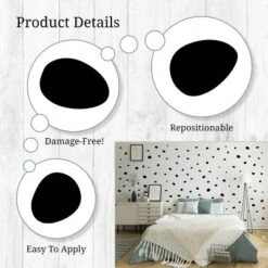 Black Dalmatian Dots Wall Decor - Decalcomania -Child Home Decoration Store GUEST 13d06dfc 50ee 4d83 a667 c66a508eeaad
