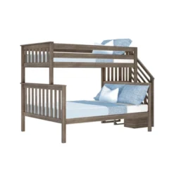 Max & Lily Twin Over Full Staircase Bunk Bed -Child Home Decoration Store GUEST 13da9525 fbda 413e 9735 c7f3cae970c7