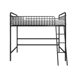 Twin Kaila Metal Loft Bed Black - Room & Joy -Child Home Decoration Store GUEST 166e1fe4 7c54 477c 9ee0 e1f762a9b7a9