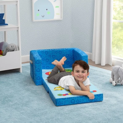 Delta Children Kids' CoComelon Cozee 2-in-1 Convertible Flip-Out Chair 4 Delta Children Kids' CoComelon Cozee 2-in-1 Convertible Flip-Out Chair - Image 2