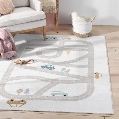 Well Woven Playful Roads Kids Road Traffic Playmat Area Rug 3 Well Woven Playful Roads Kids Road Traffic Playmat Area Rug