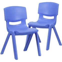 Emma And Oliver 2 Pack Plastic Stackable School Chair With 15.5"H Seat -Child Home Decoration Store GUEST 1ab84894 7e5c 447a a8a6 db0127cc09d1