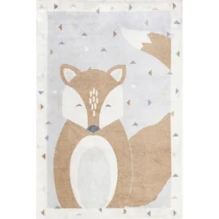 NuLOOM Talia Bashful Fox Kids Machine Washable Area Rug 19 NuLOOM Talia Bashful Fox Kids Machine Washable Area Rug -Child Home Decoration Store GUEST 1b02adcd 943e 451c bbc0 9135b6efb6ca
