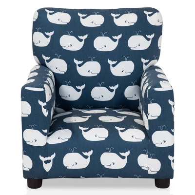 Nuea Whale Kids' Chair Navy - HOMES: Inside + Out 4 Nuea Whale Kids' Chair Navy - HOMES: Inside + Out - Image 2