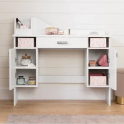 Tiara Makeup Desk Pure White - South Shore -Child Home Decoration Store GUEST 1e869fdd 388f 4fe3 83ae 3dd1648633c7