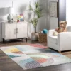 NuLOOM Erikka Abstract Striped Kids Machine Washable Area Rug -Child Home Decoration Store GUEST 21ed127b 5bba 4b69 b7e4 5f1f312a7f9b