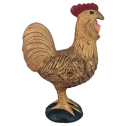 Design Toscano Canterbury Tales Chanticleer Rooster Cast Iron Mechanical Bank -Child Home Decoration Store GUEST 252f90e8 189f 4ebd b40f 0d2f114cf0a0