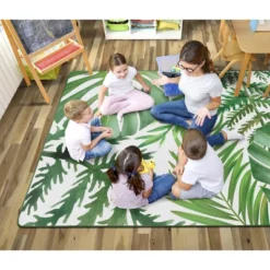 Flagship Carpets Simply Boho Greenery Area Rug -Child Home Decoration Store GUEST 253cec76 8829 4539 bdc3 ea81d5c4d4a6