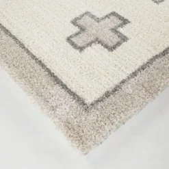 Mina Geometric Kids' Area Rug Gray - Balta Rugs -Child Home Decoration Store GUEST 26aba8f4 37a5 46dd 9cef b1320b4f70ba