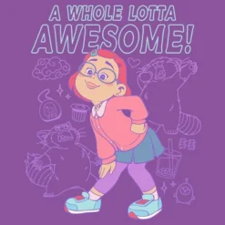 Girl's Turning Red A Whole Lotta Awesome T-Shirt