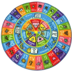 KC Cubs ABC Alphabet, Seasons, Months Days Of Week Educational Learning & Game Round Circle Rug For Kids And Children Bedrooms Playroom 11 KC Cubs ABC Alphabet, Seasons, Months Days Of Week Educational Learning & Game Round Circle Rug For Kids And Children Bedrooms Playroom -Child Home Decoration Store GUEST 2d6e3fb4 5f93 4991 818d bb546e473ba4