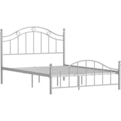 Full Vivian Metal Platform Bed Silver - Hillsdale Furniture 22 Full Vivian Metal Platform Bed Silver - Hillsdale Furniture -Child Home Decoration Store GUEST 2ea1471f b204 40b4 a4c9 8c7075a260bc