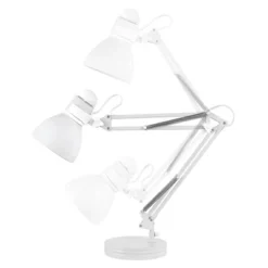 28" Architect Swing Arm Desk Lamp Matte White - Globe Electric -Child Home Decoration Store GUEST 2ea7b2e5 ad7e 43ad a5b8 5a0e34611ffa