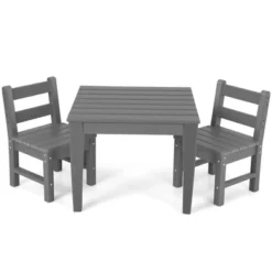 Costway 3PCS Kids Table & 2 Chairs Set Outdoor Heavy-Duty All-Weather Activity Table Set 26 Costway 3PCS Kids Table & 2 Chairs Set Outdoor Heavy-Duty All-Weather Activity Table Set -Child Home Decoration Store GUEST 2f0b60a1 1a6b 4cf8 821f 6f61a2f8c7aa