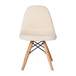 Merrick Lane Set Of 2 Children's Lyon Faux Shearling Accent Chairs, Modern Accent Chair For Bedroom, Entryway, And Living Room -Child Home Decoration Store GUEST 3022808d 1e8c 4ae1 954d 9840e7b2d27a