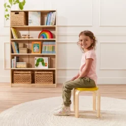 ECR4Kids Bentwood Stacking Stools For Kids, Playroom/Daycare Flexible Seating, 12" Height, 6-Piece -Child Home Decoration Store GUEST 32346951 419b 4b78 bcf7 92bba1670881