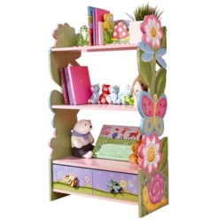 Magic Garden Floral Bookshelf - Fantasy Fields By Teamson Kids -Child Home Decoration Store GUEST 34533c57 8575 4117 b3cb 71a49725eecd
