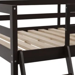 Emma And Oliver Twin Wood Loft Bed Frame With Protective Guardrails And Integrated Desk And Ladder For Use With Any 6-8" Thick Mattress 18 Emma And Oliver Twin Wood Loft Bed Frame With Protective Guardrails And Integrated Desk And Ladder For Use With Any 6-8" Thick Mattress -Child Home Decoration Store GUEST 346e10a1 3cfc 4043 84cd 8f15a4cffb94