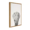 24" X 18" Elephant Framed Canvas Art - Uniek 2 24" X 18" Elephant Framed Canvas Art - Uniek -Child Home Decoration Store GUEST 3794c12a 3ae2 4291 9f23 48b5c3cb64d5