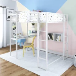 Full Adele Loft Bed Off White - Room & Joy 16 Full Adele Loft Bed Off White - Room & Joy -Child Home Decoration Store GUEST 385a2400 93ad 472b 84aa f0e275b95a90