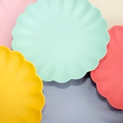 Meri-Meri Meri Meri Small Multicolor Reusable Bamboo Plates (Pack Of 6) -Child Home Decoration Store GUEST 3992fcae c158 41cd 98aa a60c1e57242c