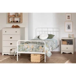 Lyara 1 Drawer Nightstand White Wash - South Shore -Child Home Decoration Store GUEST 3a0386dc 17f1 4def bb4a 872602a9d351