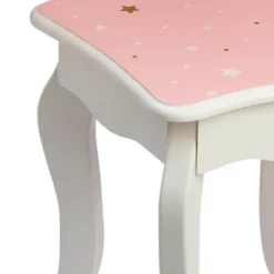 Fashion Twinkle Star Gisele Play Vanity Set Pink/White - Teamson Kids -Child Home Decoration Store GUEST 3a81655a 55dd 455c 9a2e 928085150df1