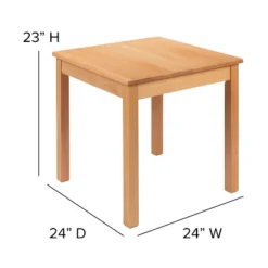 Flash Furniture Kids Natural Solid Wood Table And Chair Set For Classroom, Playroom, Kitchen 14 Flash Furniture Kids Natural Solid Wood Table And Chair Set For Classroom, Playroom, Kitchen -Child Home Decoration Store GUEST 3bbc143d 24b7 4f0e bf0f 7de1271de2c8