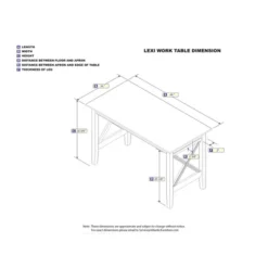 Writing Desk Modern Feel Brown - AFI -Child Home Decoration Store GUEST 3d62f11c 5036 4e06 9a88 df2f7964895d