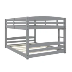 Full Over Full Alaina Floor Wood Bunk Bed - Room & Joy -Child Home Decoration Store GUEST 3ea24855 22f0 43c3 b912 d7b232946b36