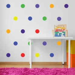 Primary Polka Dots Wall Decor - Decalcomania -Child Home Decoration Store GUEST 401d58e5 9209 4899 a369 d7da02a3e379
