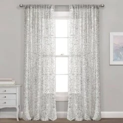 52"x84" Ballgown Glam Sparkle Sequins Window Curtain Panel - Lush Décor 13 52"x84" Ballgown Glam Sparkle Sequins Window Curtain Panel - Lush Décor -Child Home Decoration Store GUEST 41512656 5bfb 4b50 bb14 f1ee051be9d0