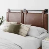 Harlow Headboard Sand Gray Fabric Vintage Brown - Nathan James 1 Harlow Headboard Sand Gray Fabric Vintage Brown - Nathan James -Child Home Decoration Store GUEST 431b1af2 b11f 4f6e 921a bce8319dab82