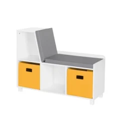 RiverRidge Home Kids' Book Nook Collection Cubby Storage Bench With 2 Bins - RiverRidge -Child Home Decoration Store GUEST 4567b91e ea70 4422 b734 bebe25589f3c