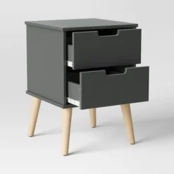 Modern Kids' Nightstand Dark Gray - Pillowfort™ -Child Home Decoration Store GUEST 459cdb43 3af5 4fcf 9b5f 80d9f464a95c