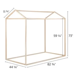 Sweedi House Bed - Natural Poplar - South Shore -Child Home Decoration Store GUEST 45b07286 3711 4bb3 9e97 4a4220e82e0f
