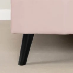 Maliza Upholstered Complete Platform Bed Pale Pink - South Shore -Child Home Decoration Store GUEST 46aee8c1 9832 4f0f 84d3 9a0fc719781b