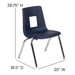 Flash Furniture Advantage Student Stack School Chair - 16-inch -Child Home Decoration Store GUEST 49476135 9666 46f0 a5ad 025710ea9980
