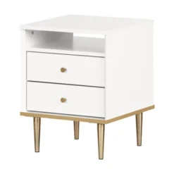 Dylane 2-Drawer Nightstand Navy - South Shore -Child Home Decoration Store GUEST 4b5fcf0d 6b1c 4f56 8464 a1b577079195