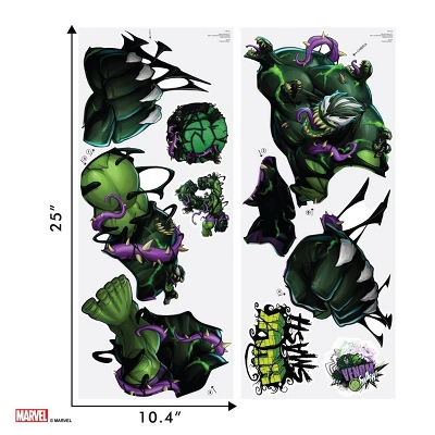 Venomized Hulk Wall Decal - Decalcomania 4 Venomized Hulk Wall Decal - Decalcomania - Image 2